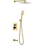 Newarc Aqua Ankastre Banyo Seti Gold - Parlak Beyaz