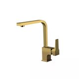 Newarc Aqua Eviye Bataryası L Borulu (Altın)