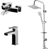 Newarc Aqua Lavabo Banyo Bataryası Sky Duş Ünitesi 941521-941511-440453