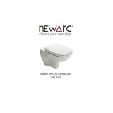 Newarc Energy Kanalsız Beyaz Asma Klozet Ene.k023, Newarc Energy Yavaş Kapak