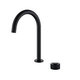 Newarc Step 2 Siyah Delikli Çanak Tipi Lavabo Bataryası
