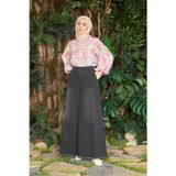Neways 1153-Püsküllü Pantolon Etek Füme