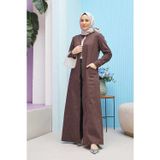 Neways 6463-Battal Denim Ferace Kahve