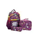 Newbag 3'lü Set Çocuk Çantası Unicorn Desenli