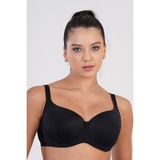 NEWBRA LINGERIE Sütyen Kutulu Basic Sütyen B Cup - Siyah - 90