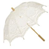 Newdaki Beyaz Dantelli Şemsiye Handmade Gelin, Nişan, Düğün, Organizasyon İç