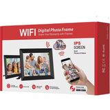 Newdaki Ip Uzaktan Bağlantı 10.1” Wifi Dijital Fotoğraf Çerçevesi Yüksek Çözünürlük 32GB Kolay Paylaşım