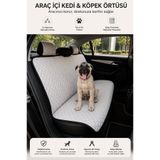 NewDeco Araba Koltuk Koruma Örtüsü Kılıfı Oto Araç Içi Su Geçirmez Kedi Köpek Minderi Yatağı