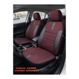 NewDeco Fıat Doblo 3+4 Premıo Hafif Ticari 2012 Aracınıza Uyum Sağlayan Oto Koltuk Kılıfı -Riva Serisi bordo RV-TCR-068