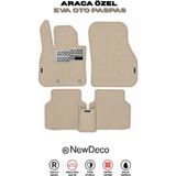 NewDeco Hyundaı Getz Tb 2003-2006 Yeni Nesil Hücreli Eva Paspas Takımı Bb - Bej
