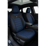 NewDeco Peugeot 206 Uyumlu Premium Keten Oto Koltuk Kılıfı Airbag Uyumlu Tam Set BTM-4C-112