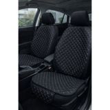 NewDeco Renault Broadway Araçlara Uyumlu 5 Parça Oto Koltuk Minderi Siyah / Beyaz TYL-MNDR-102