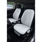 NewDeco Renault Broadway Araçlara Uyumlu 7 Parça Oto Koltuk Minderi - Gri