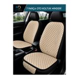 NewDeco Renault Broadway Araçlara Uyumlu 7 Parça Oto Koltuk Minderi Krem-Siyah TYL-MNDR-102
