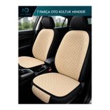NewDeco Renault Broadway Araçlara Uyumlu 7 Parça Oto Koltuk Minderi KREM TYL-MNDR-102