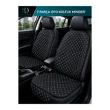 NewDeco Renault Broadway Araçlara Uyumlu 7 Parça Oto Koltuk Minderi Siyah / Beyaz TYL-MNDR-102
