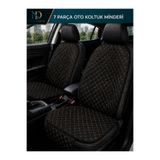 NewDeco Renault Broadway Araçlara Uyumlu 7 Parça Oto Koltuk Minderi Siyah-Taba TYL-MNDR-102