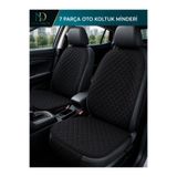 NewDeco Renault Broadway Araçlara Uyumlu 7 Parça Oto Koltuk Minderi Siyah TYL-MNDR-102