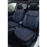 NewDeco Renault Brodway Sedan 1991 Aracınıza Uyum Sağlayan Tam Takım Oto Koltuk Kılıfı - Tesla Model Mavi MK-TSL-FMR-358