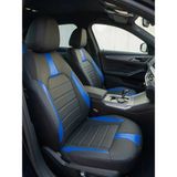 NewDeco Renault Clio Symbol 2012–2016 Uyumlu Premium Full Deri Oto Koltuk Kılıfı – Airbag Uyumlu, Ortopedik, 4 Mevsim - Mavi