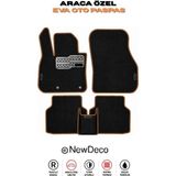 NewDeco Seat Arona Kj7 2017 ve Sonrası Yeni Nesil Hücreli Eva Paspas Takımı Stt - Siyah - Taba