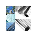 Newdizayn AYNALI CAM FİLMİ ISI YALITIM ÖZELLİKLİ CAM FİLMİ 90 CM X 2 METRE NEWVARIO MARKA