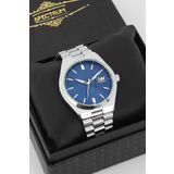 Newera Watch Çelik Kordon Takvimli Erkek Kol Saati Yeni Sezon Özel Kutusunda