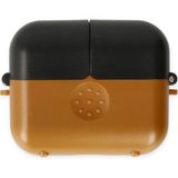 Newface Airpods 3 (3.nesil) Basmalı Kılıf - Kahverengi-Siyah Sptgl