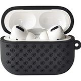 Newface Airpods Pro 2 (2.nesil) Spor Delikli Kılıf - Siyah-Siyah Sptgl