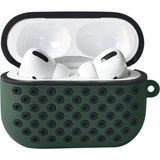Newface Apple AirPods Pro 2 (2.nesil) Spor Delikli Kılıf - Haki Yeşil-Siyah Gnzrz