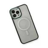 Newface Apple İphone 14 Pro Max Kılıf Room Magneticsafe Silikon - Köknar Yeşili