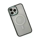 Newface Apple İphone 15 Pro Kılıf Room Magneticsafe Silikon - Köknar Yeşili