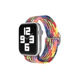 Newface Apple Watch 38 mm Siyah Bordo Star Kordon