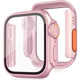 Newface Apple Watch 41MM Watch 49MM Kasa Dönüştürücü ve Ekran Koruyucu - Rose Gold Drstr - Renkli