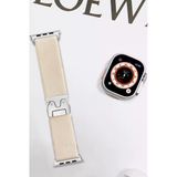 Newface Apple Watch 42mm Forest Kumaş Kordon - Krem