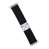 Newface Apple Watch 42mm Forest Kumaş Kordon - Siyah