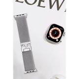 Newface Apple Watch 42mm Forest Kumaş Kordon - Titan Gri