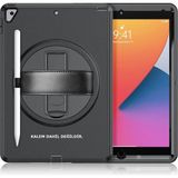 Newface Cosmotex New Ipad 10.2 (7.nesil) Kılıf Hand Strap Tablet Kılıfı - Siyah