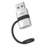 NewFace Earldom OT91A Tak Çalıştır USB to Type-C Dönüştürücü - Gümüş 301101