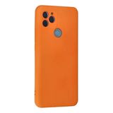 Newface General Mobile Gm 21 Nano İçi Kadife Silikon Turuncu Cep Telefonu Kılıfı