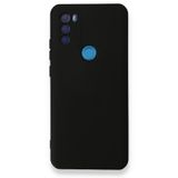 Newface General Mobile GM 21 Plus Nano İçi Kadife Silikon Mor Cep Telefonu Kılıfı
