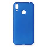 Newface Huawei İle Uyumlu Honor 8C Kılıf First Silikon - Mavi