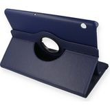 Newface Huawei Mediapad T5 10 360 Lacivert Deri Tablet Kılıf