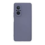 Newface Huawei Nova 9 SE Nano İçi Kadife Silikon Gri Cep Telefonu Kılıfı