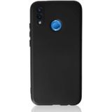 Newface Huawei P20 Lite First Silikon Siyah Cep Telefonu Kılıfı