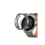 Newface Huawei Watch GT2 46mm Dota Camlı Kasa Ekran Koruyucu - Uzay Grisi
