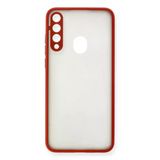 Newface Huawei Y6P Montreal Silikon Kapak Kırmızı Cep Telefonu Kılıfı