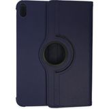 Newface iPad 2022 10.9 10.Nesil 360 Deri Lacivert Tablet Kılıfı