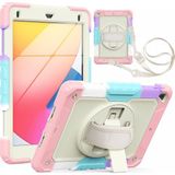 Newface Ipad Air 2 9.7 Kılıf Tablet Rainbow Kapak - Pembe Drstr