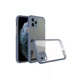 Newface iPhone 11 Pro Max Miami Şeffaf Silikon Gri Kılıf